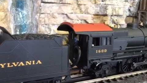 MTH premier prr 4-4-2 Atlantic  with PS3.0 upgrade and leds