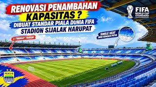 SIAP DIROMBAK‼️KAPASITAS DI TINGKATKAN,UPDATE STADION SIJALAK HARUPAT BANDUNG