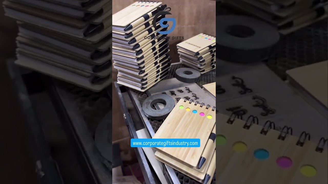 Small Notebook-Pen Gift Set with Brand Name | Business Corporate Gifting | Behind the Scenes