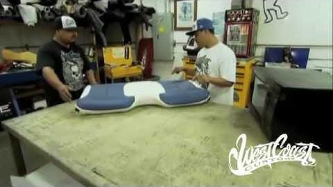 Removing Upholstery Wrinkles with Ish | West Coast Customs