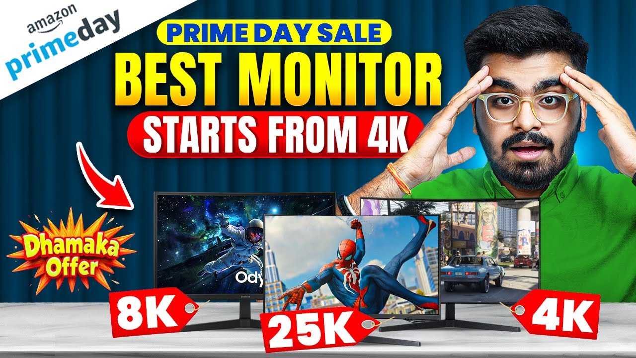 Amazon Prime Day Sale 12th-14th July Deals on Monitors - Best PC Monitors to Buy In This Amazon Sale