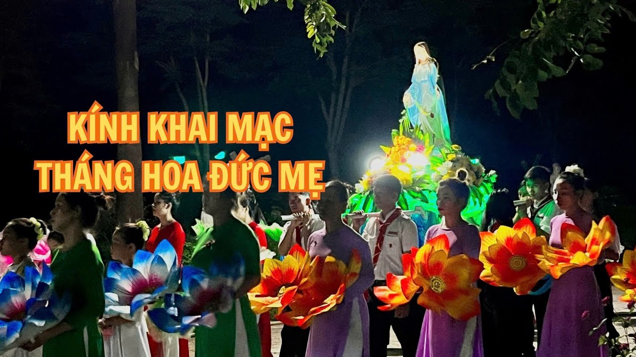 Giáo Xứ Hoà Vinh khai mạc tháng Mân Côi 03/10/2025