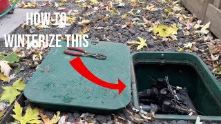 Winterizing a lawn sprinkler system Wealth
