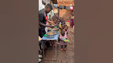 Feeding African Children with Food