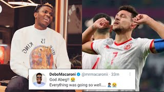FOOTBALL WORLD REACTS TO NIGERIA’S SHOCK DEFEAT TO TUNISIA IN THE AFCON! screenshot 1