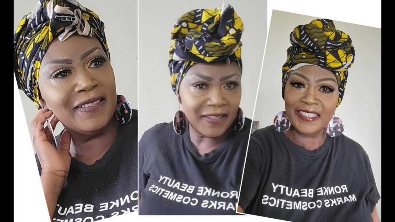 How to Tie Small  Nigeria Ankara Gele/ronke beauty