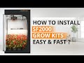How to install spider farmer sf2000 grow kits easy  fast