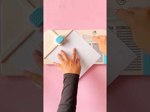 Paso a paso como usar el tablero de la marca ASB para armar sobres y cajas #tutorial #scrapbooking