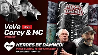 VeVe LIVE Episode 30 - Vince Sunico & Terry Kavanagh! Winter Soldier, Penny Red!