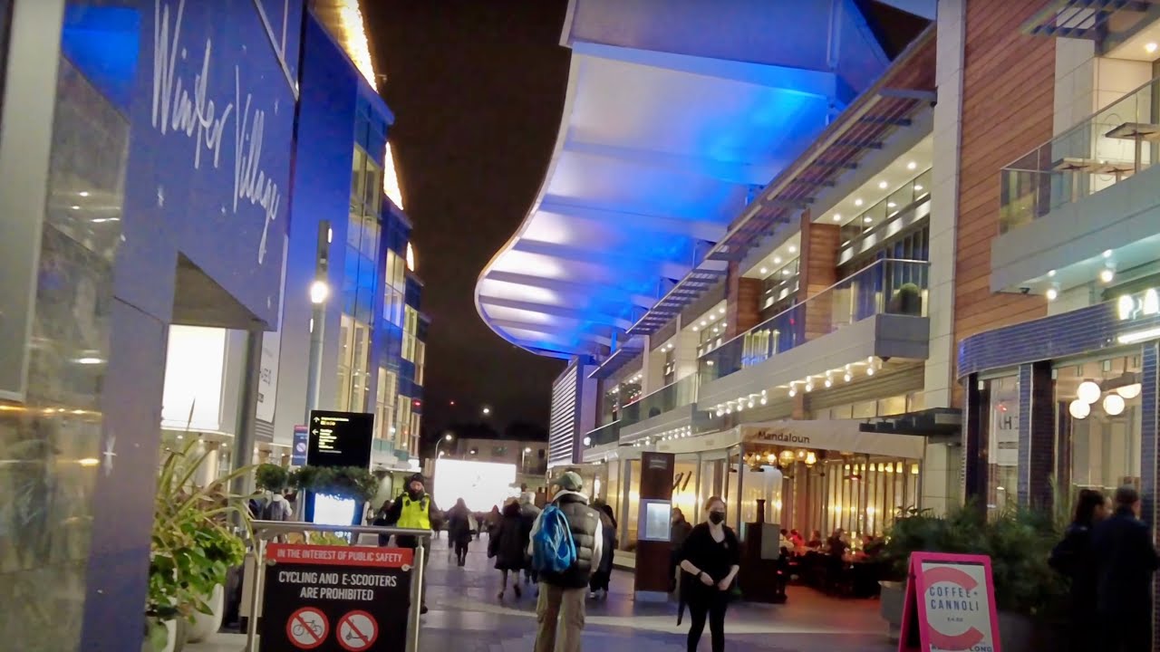 [4K] London Shepherd's Bush in Night Walk |  around the Area Westfield Mall 🏴󠁧󠁢󠁥󠁮󠁧󠁿