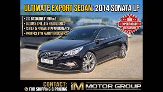 2015 Hyundai Sonata LF 2.0 Gasoline Black | Clean Korean Sedan for Export