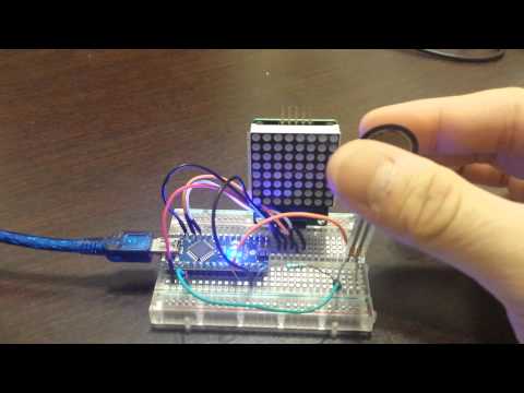 FSR with LED matrix visualization