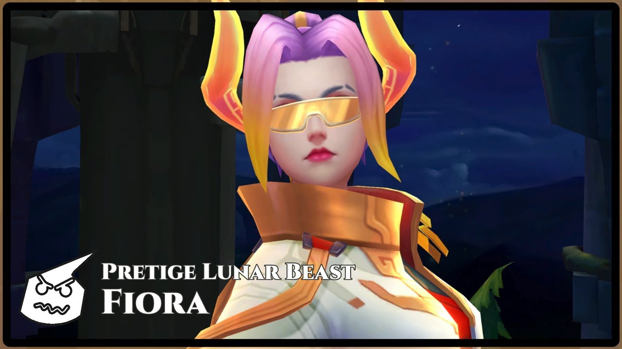 Lunar Beast Fiora Prestige Edition.face YouTube