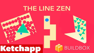 THE LINE ZEN by KetchApp Review | BuildBox Game Maker - iOS Gameplay (Android, iPhone, iPad)