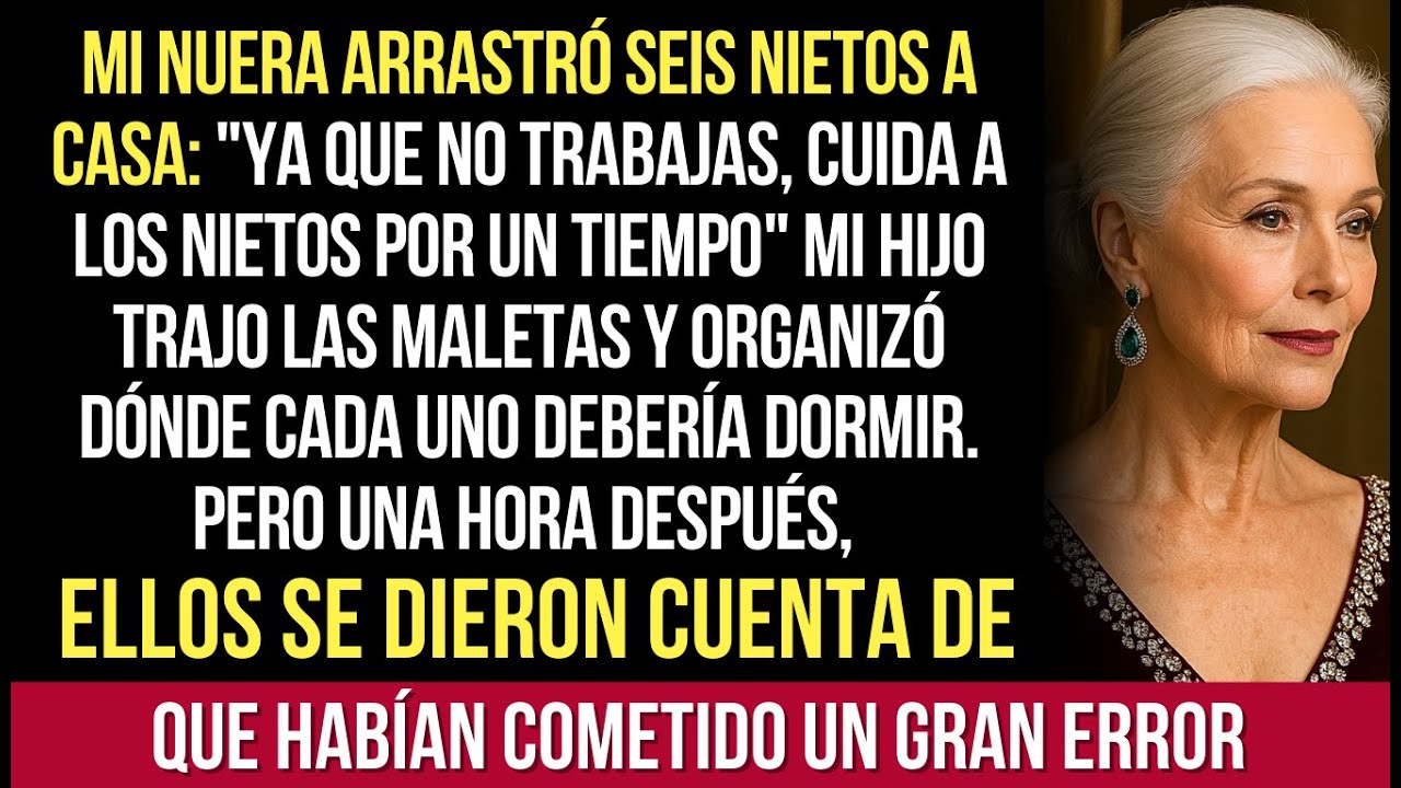 Mi Nuera Trajo Seis Nietos A Casa: "Ya Que No Trabajas, Cuida A Los Nietos Por Un Tiempo!"