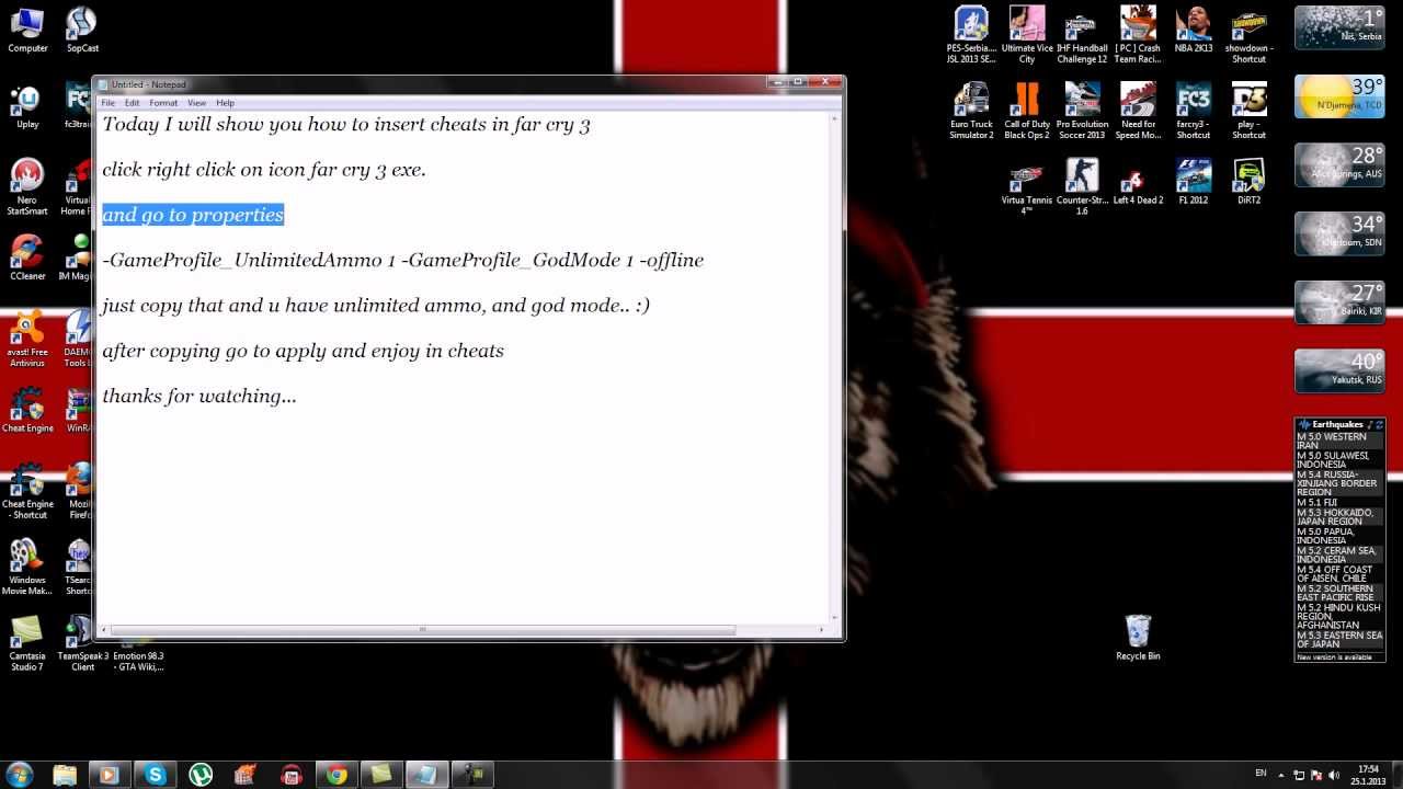 Far Cry 3 Cheats YouTube
