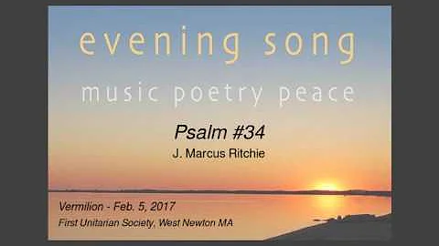 Psalm 34 - J. Marcus Ritchie
