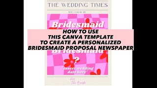 A Step-By-Step Tutorial on How to Use This Template on Canva