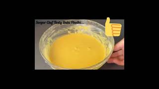 Dahi phulki Spicy Famous chat Soft & Perfect #short #Sooper Chef Indian & Pakistani Dish screenshot 1