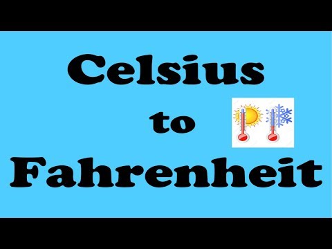 Temperature: Celsius to Fahrenheit in Java