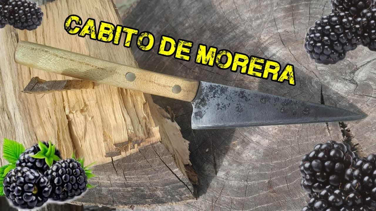 CUCHILLO DE UNA VIEJA CUCHARA DE ALBAÑIL