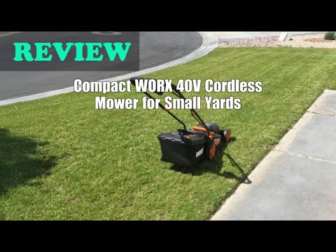 WORX 40V 14" Cordless Mower Review: Quiet & Easy for Small Yards? 2026 ...