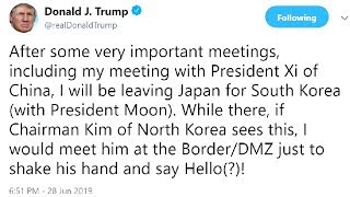Cnn Irked By Trump Tweeting Dmz Invite To Kim