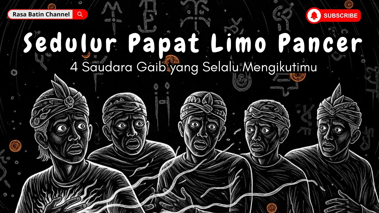 SEDULUR PAPAT LIMO PANCER — Rahasia Empat Saudara Gaib dalam Diri Manusia