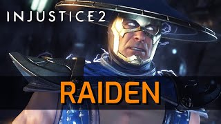 Injustice 2 - Raiden Moveset w. Inputs [Basic]