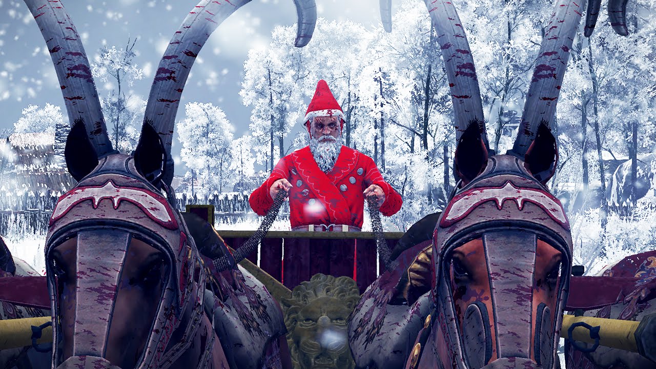 Santa Claus and 10000 Christmas Elves vs 1000 Warriors Rome 2 Total War