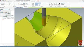 Finishing Raster - Mastercam