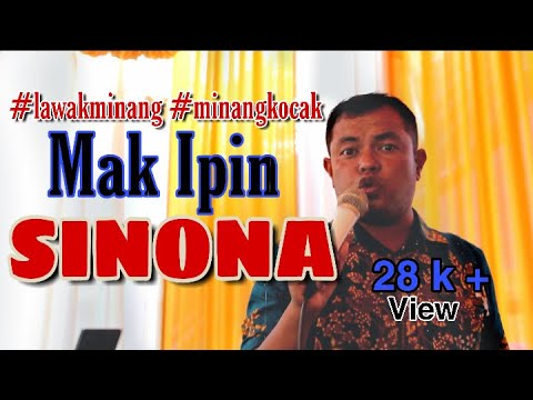 #Virall #28kView #lawakminang #SALMON SINONA - COVER By MAK IPIN (Seniman Kocak Minang)