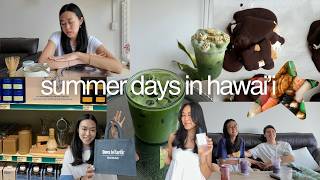 summer days in hawai'i | wedding anniversary, rocky's matcha on oahu ⋆ 𖤓 ⋆˚࿔