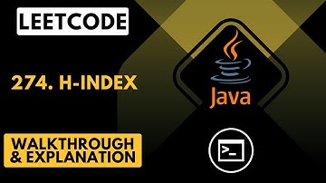 LeetCode 274. H-Index (Java)