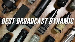All Broadcast Dynamic Mic Comparison (Versus Series) - 14 Microphones, One Video
