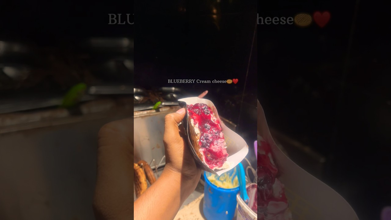 Blueberry cream cheese🧇🩷 