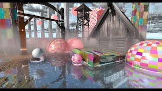Sky Master ULTIMATE 2021 BiRP - Water puddles with rain drops and reflections