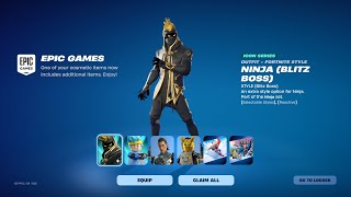 How To Get Ninja Blitz Skin NOW FREE In Fortnite! (Unlock LEGO Blitz Ninja Style) Blitz Boss Ninja