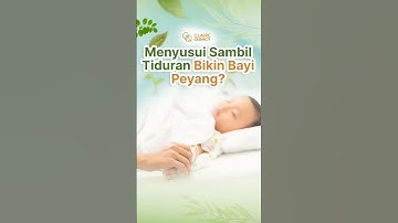 Menyusui sambil tiduran bisa bikin kepala bayi peyang? Ini penjelasannya!🥰 #pelancarasi #peyang