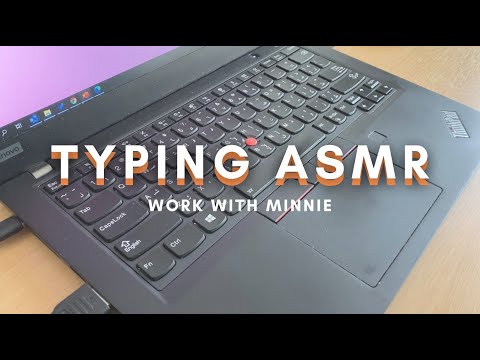 30 minute typing asmr | no talking