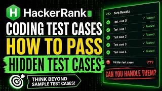 Details HackerRank Coding Test Cases — How to Pass Hidden Test Cases Update