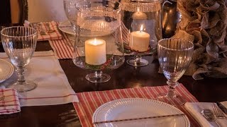 Katie Brown Shows You How to DIY an Elegant Holiday Tablescape Rustic Twist