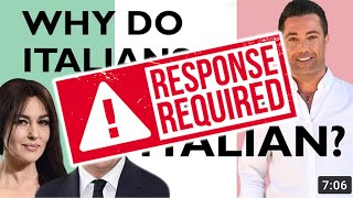 Why do Italians sound Italian? | Improve Your Accent RESPONSE