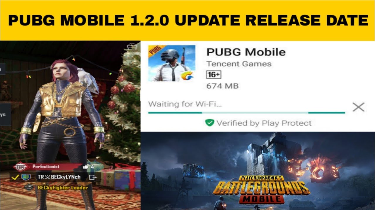 Pubg mobile 1.2.0 Update release date || Pubg mobile new  update release date