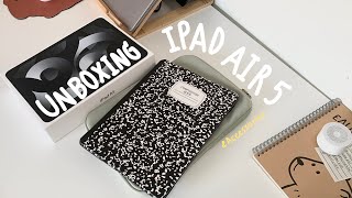 UNBOXING IPAD AIR 5  & Accessories  | lynlipeach