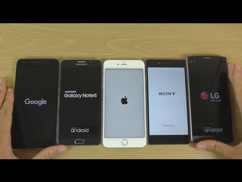 Benchmark Speed Test - Z5 Premium VS iPhone 6S+ VS Note 5 VS LG V10 VS Nexus 6P!