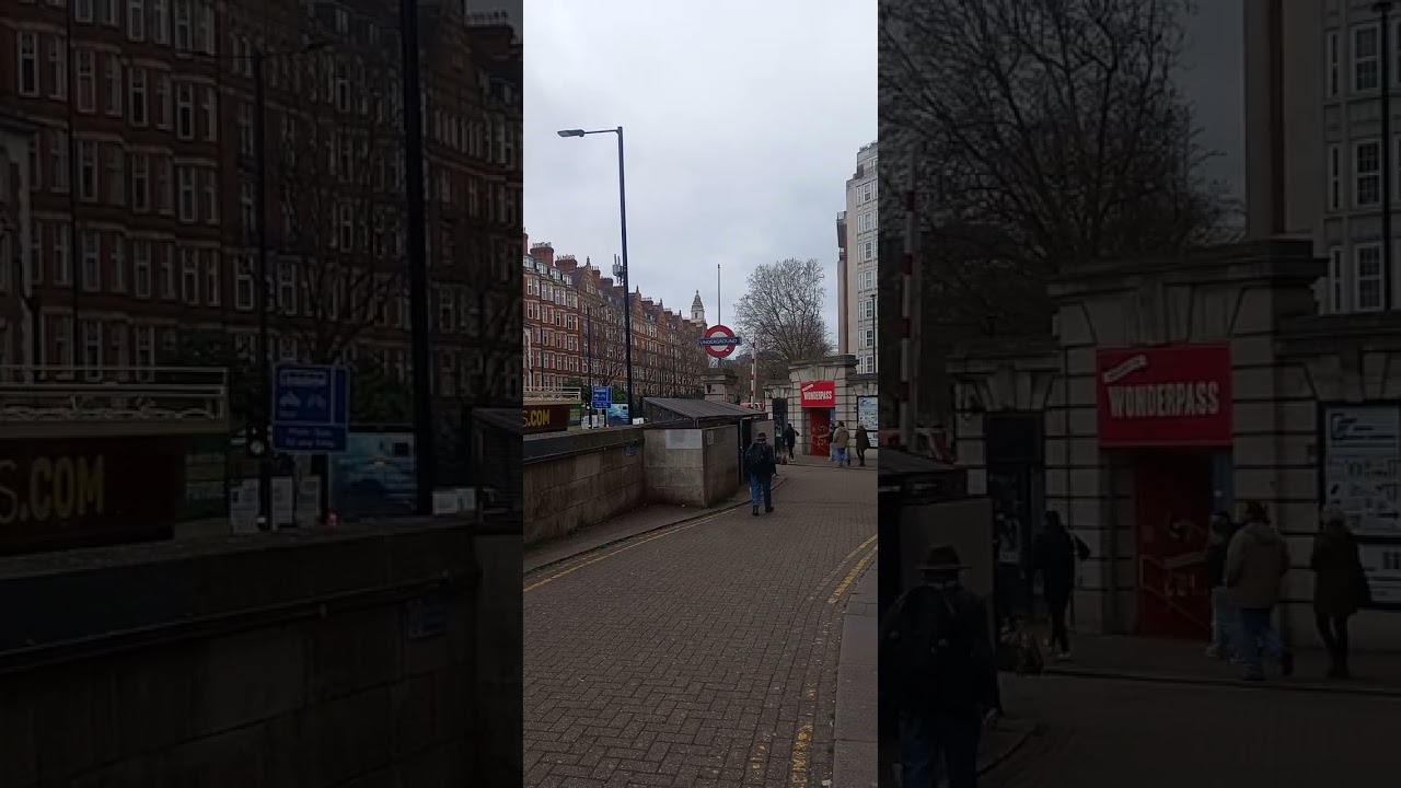 Baker Street Station & Sherlock Holmes Statue #London #SherlockHolmes #2026