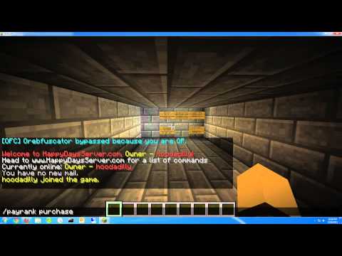 How to Get Started on Minecraft Server IP:HappyDaysServer.com