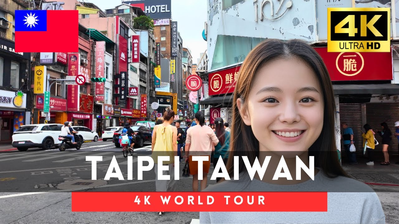 🇹🇼Taipei 4k walk - Taiwan 4K Morning Walking Tour｜Jun 2025