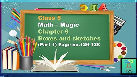 Boxes and sketches Chapter 9 Class 5  Math -magic